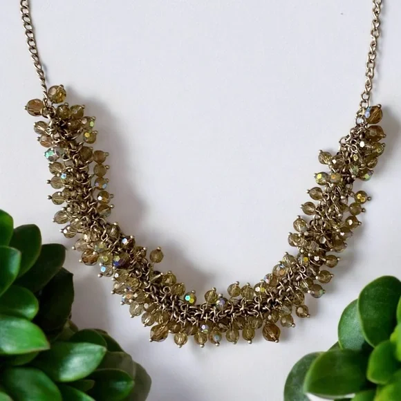 Coldwater Creek Iridescent Bead Necklace - Picture 2 of 10